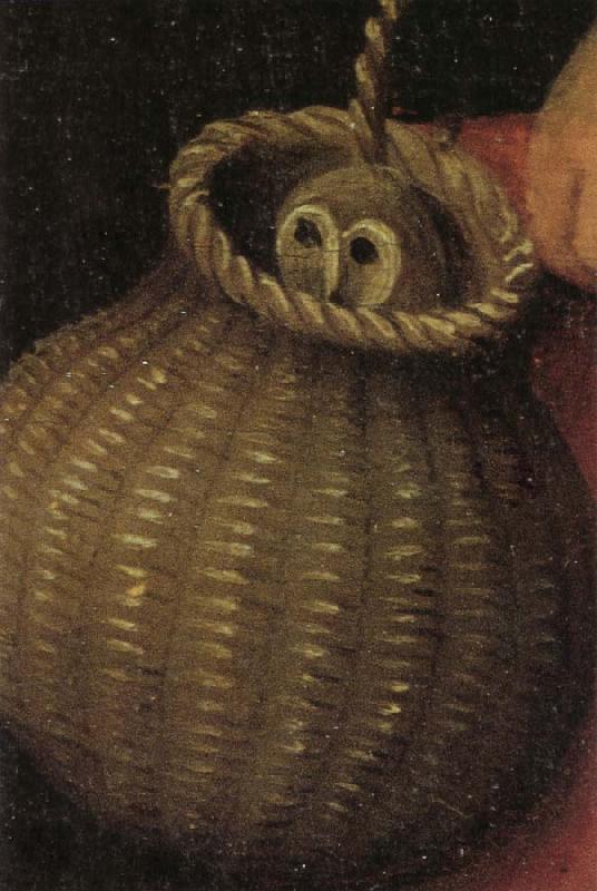 BOSCH, Hieronymus Details of The Conjurer oil painting image
